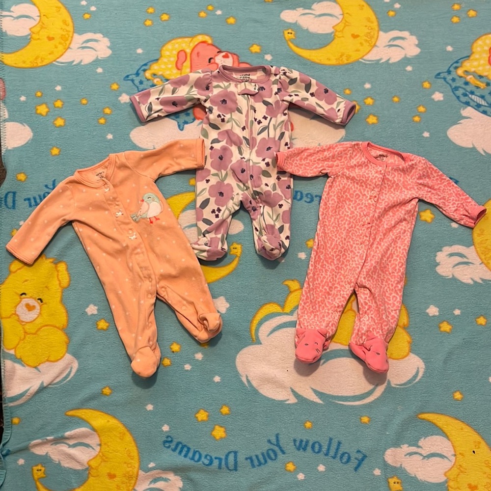 Bundle of 3 Newborn Onesies